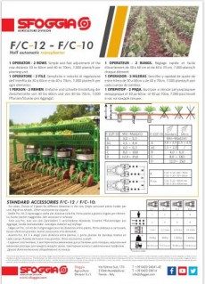 Sfoggia F-12/C-12 Transplanters PDF