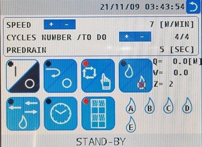 Urbinati Touchscreen Control