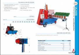 Urbinati IA2400 Potting Machine